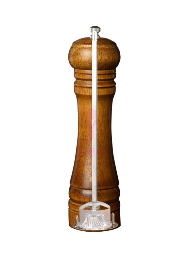 Seasoning Pepper Mill Brown/Silver 8inch
